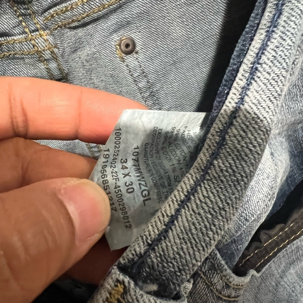Wrangler Retro Slim Bootcut Denim Jeans Size 34x30 EUC Medium Wash Color - Picture 3 of 4